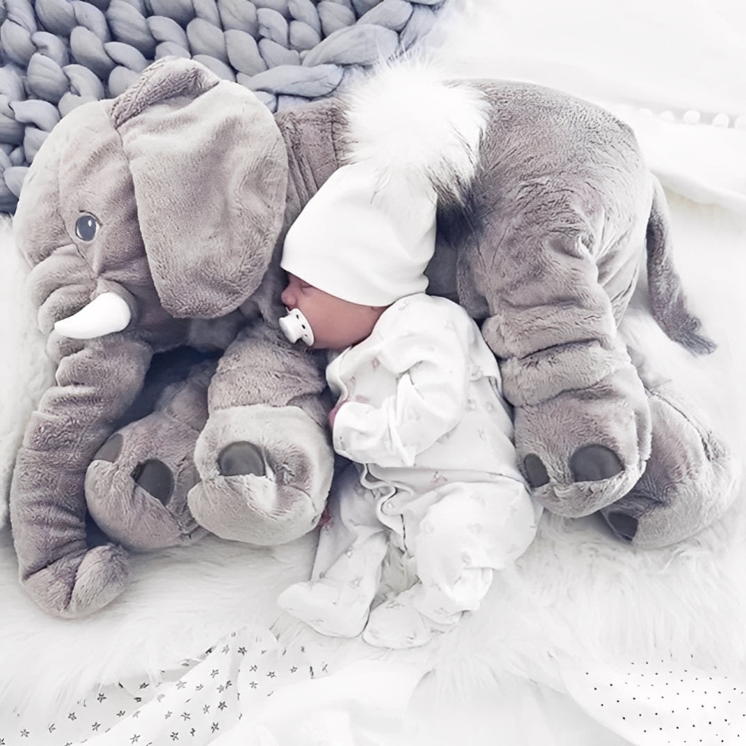 Cuddly Soft Elephant Neck Pillow for Kids