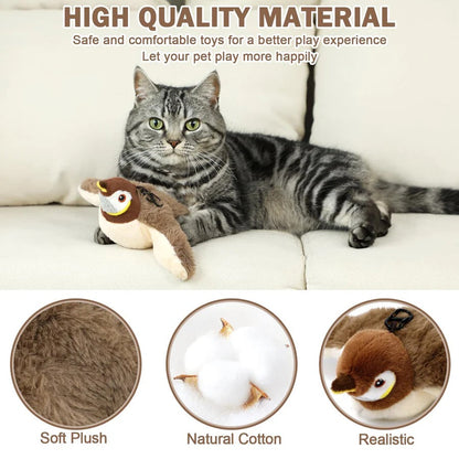 Fun Interactive Cat Toy with Feather Teaser