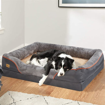 Large Orthopedic Dog Bed with Removable Cover