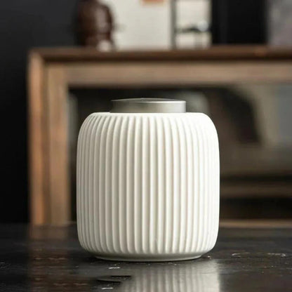 Pet Ashes Container with Locking Ceramic Lid