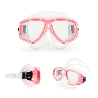 Durable Dive Mask with Flexible Rubber Strap