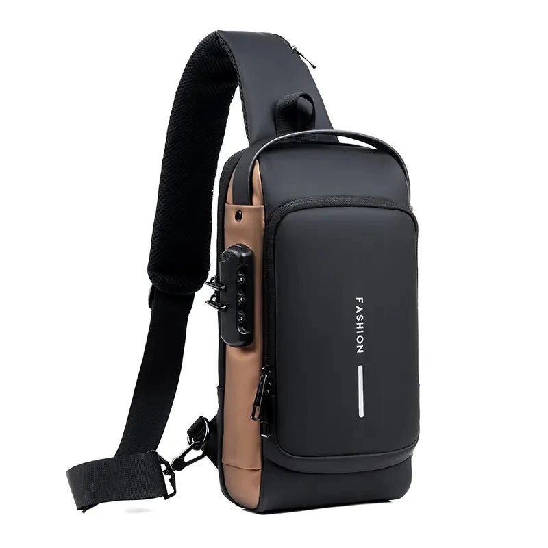 Anti-Theft Backpack with Hidden Zipper Compartments for Laptop & Travel Security