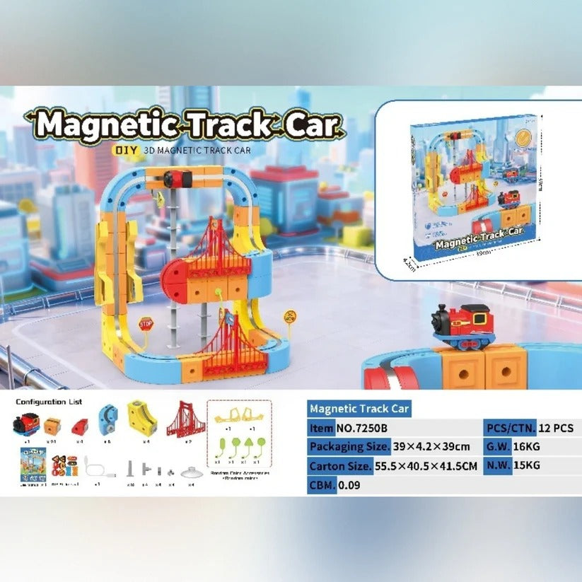 Fun Kids Remote Control Maglev Train Building Kit