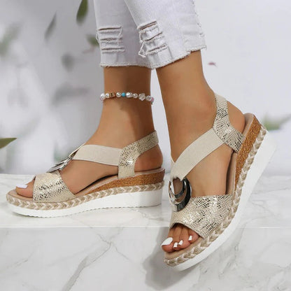 Comfortable Womens Sandals with Arch Support and Cushioning