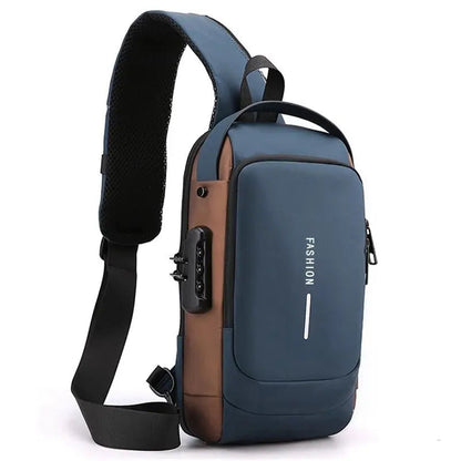 Anti-Theft Backpack with Hidden Zipper Compartments for Laptop & Travel Security