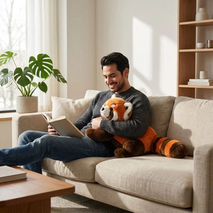 Cuddly Weighted Panda Soft Toy for Relief