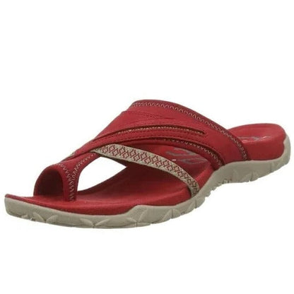 Women's Platform Wedge Sandals with Arch Support – Orthopedic Cushioned Footbed Casual Summer Shoes for All-Day Walking Comfort