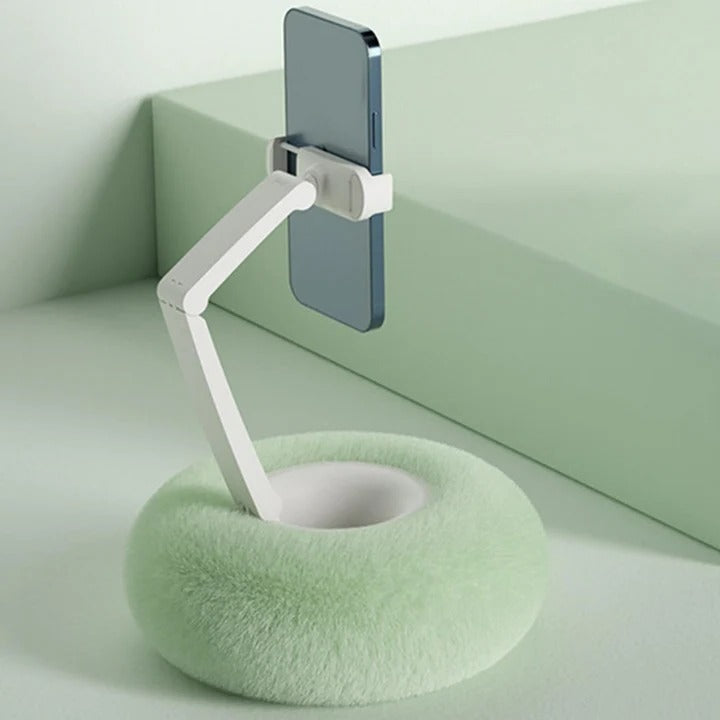 Soft Phone Stand with Detachable Snack Tray