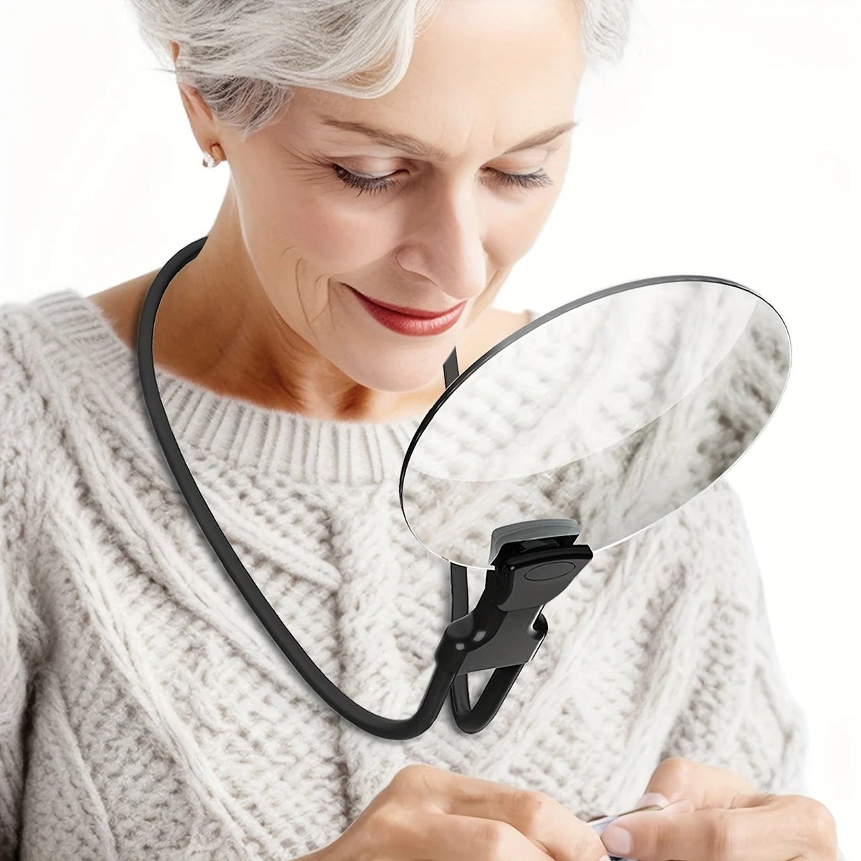 Hands-Free Adjustable Magnifying Glass 5X - Ortekor