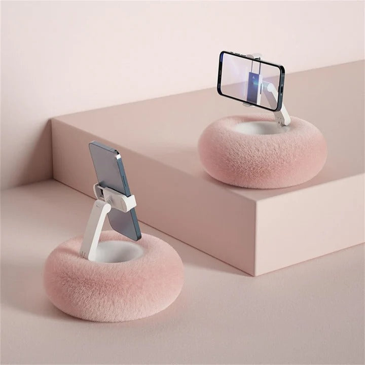 Soft Phone Stand with Detachable Snack Tray