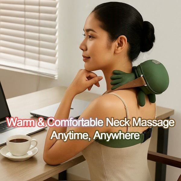 Heated Massage Wrap for Neck and Shoulder Relief