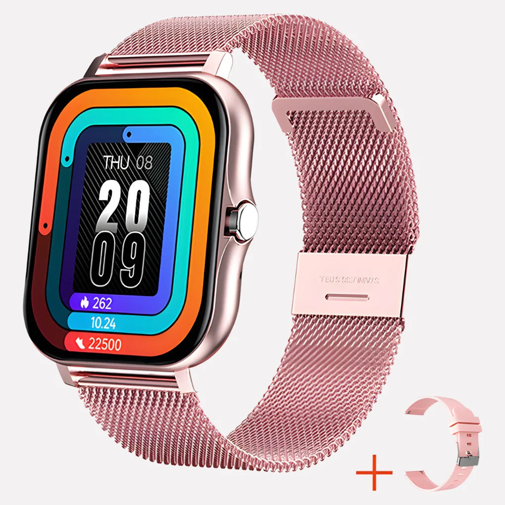 Waterproof Fitness Tracker Watch with SOS Alert