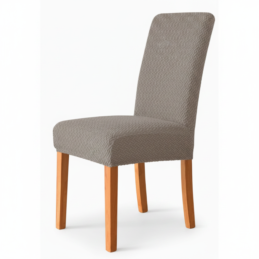 Stretch Velvet Dining Chair Covers Elastic Parsons Slipcovers Set for Home Events Machine Washable Spill Protection