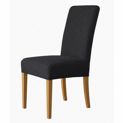 Stretch Velvet Dining Chair Covers Elastic Parsons Slipcovers Set for Home Events Machine Washable Spill Protection
