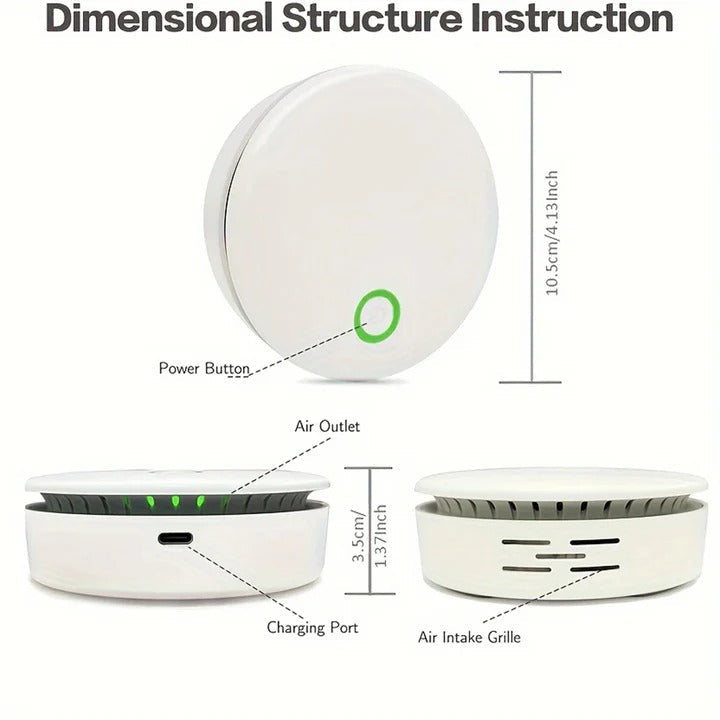 Portable Air Freshener for Home and Car Use