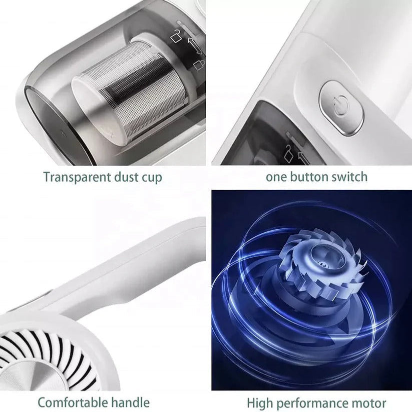 Portable UV Handheld Vacuum for Dust Mite Removal