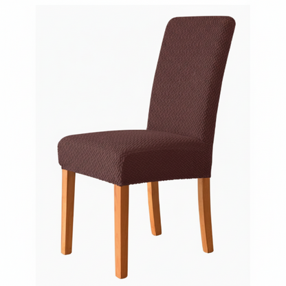 Stretch Velvet Dining Chair Covers Elastic Parsons Slipcovers Set for Home Events Machine Washable Spill Protection