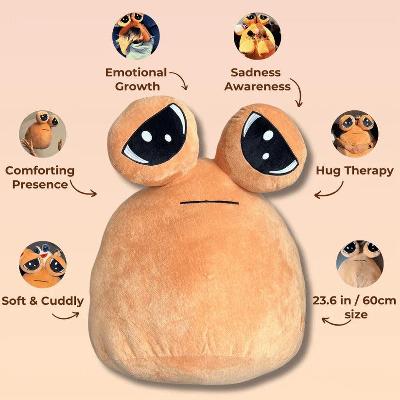 Cute Smiley Face Cushion Pillow for Home Decor