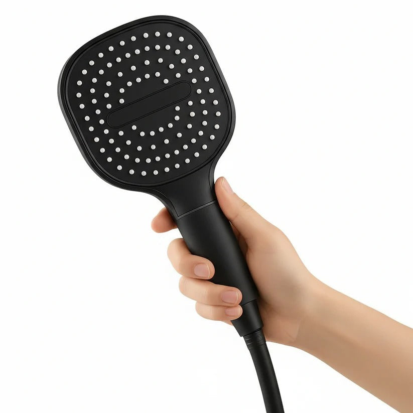 Purifying Shower Head with Multiple Spray Settings