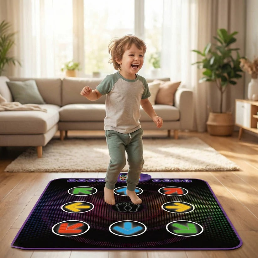 Dynamic Dance Pad | Interactive Activity Mat with Light-Up Squares | Engaging Fun for Kids Aged 3-12