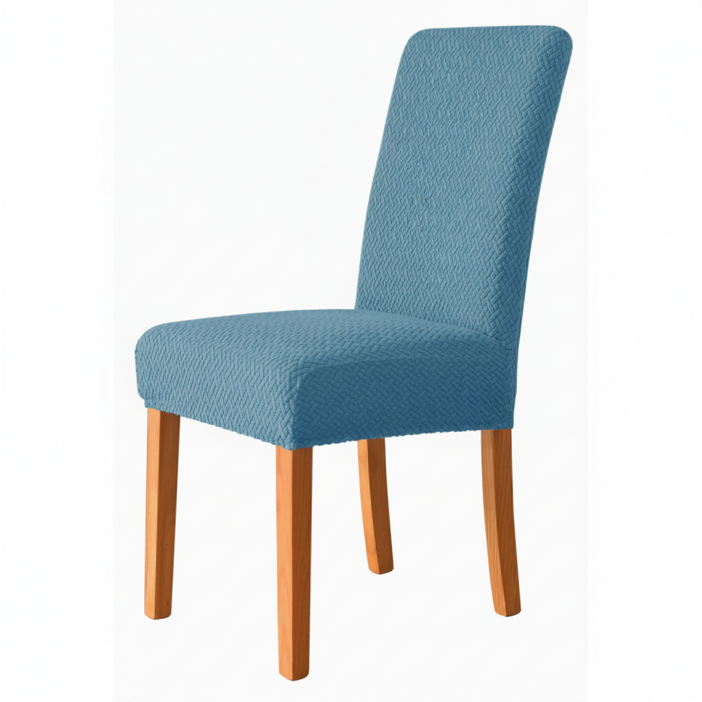 Stretch Velvet Dining Chair Covers Elastic Parsons Slipcovers Set for Home Events Machine Washable Spill Protection