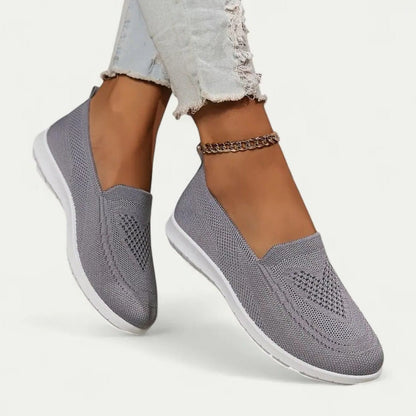 Breathable Women's Slip On Sneakers with Soft Comfort Insoles
