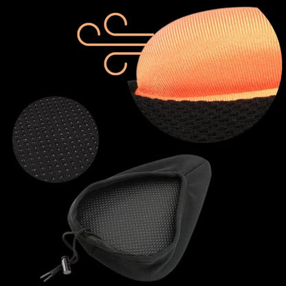 Comfort Gel Bike Seat Cushion with Shock Absorption