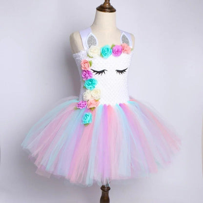 Colorful Girls Tutu and Pink Fairy Dress