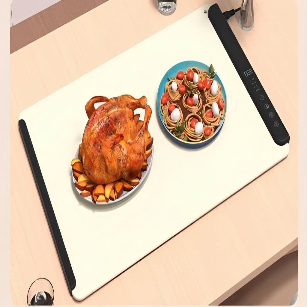 Portable Digital Food Warmer Tray with Thermostat