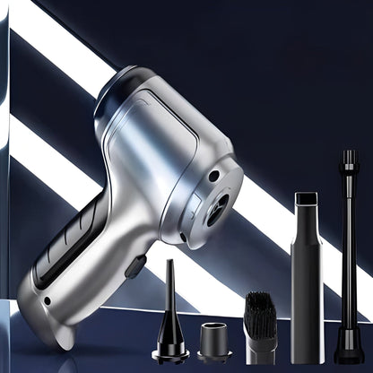 Compact Rechargeable Vacuum for Car and Home Cleaning