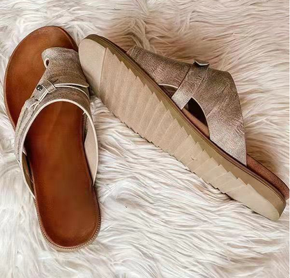 Arch Support Slide Sandals for Women & Men – Cushioned Footbed Slip-On Casual Summer Shoes for Plantar Fasciitis Relief