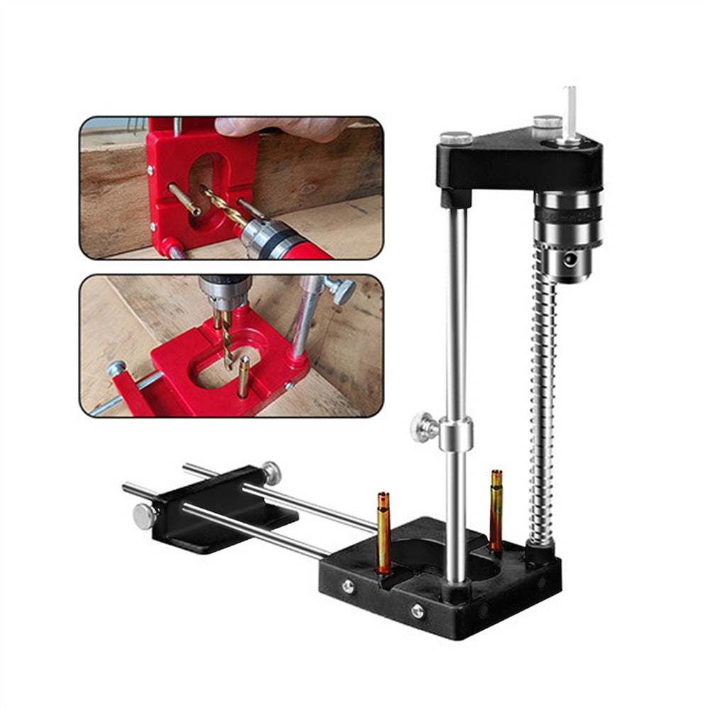Precision Woodworking Tool | Adjustable Drilling Locator for Accurate Holes | Lightweight Design for Easy Use