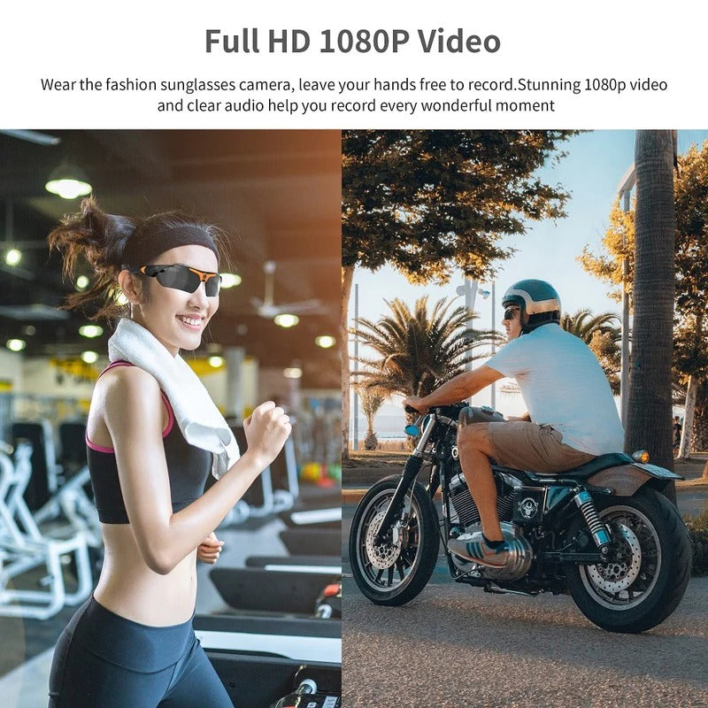 Clear Vision Glasses and HD Camera Lens