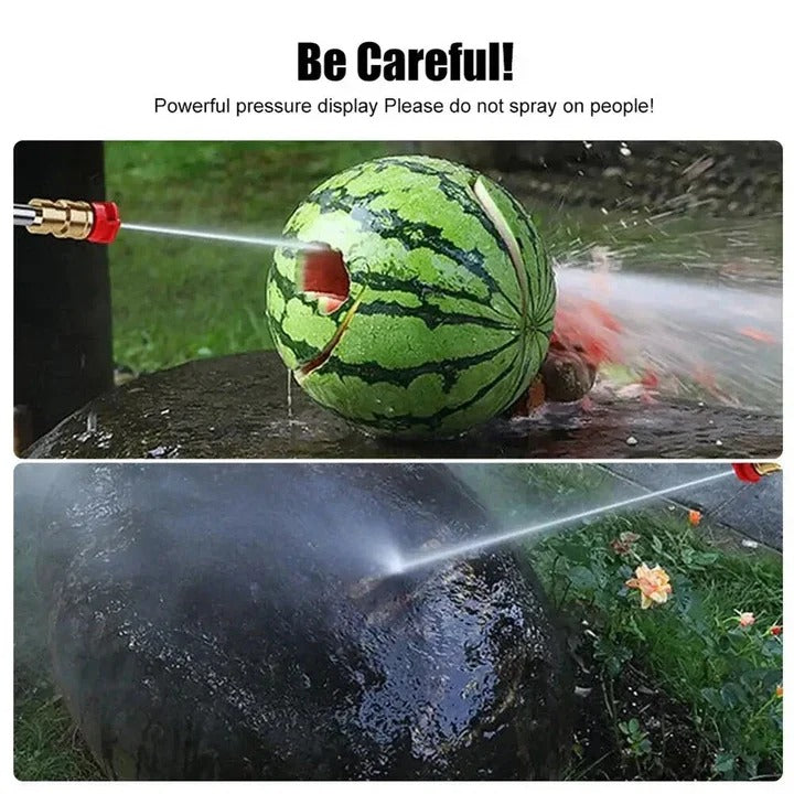 Portable Rechargeable Power Washer with Dual Batteries