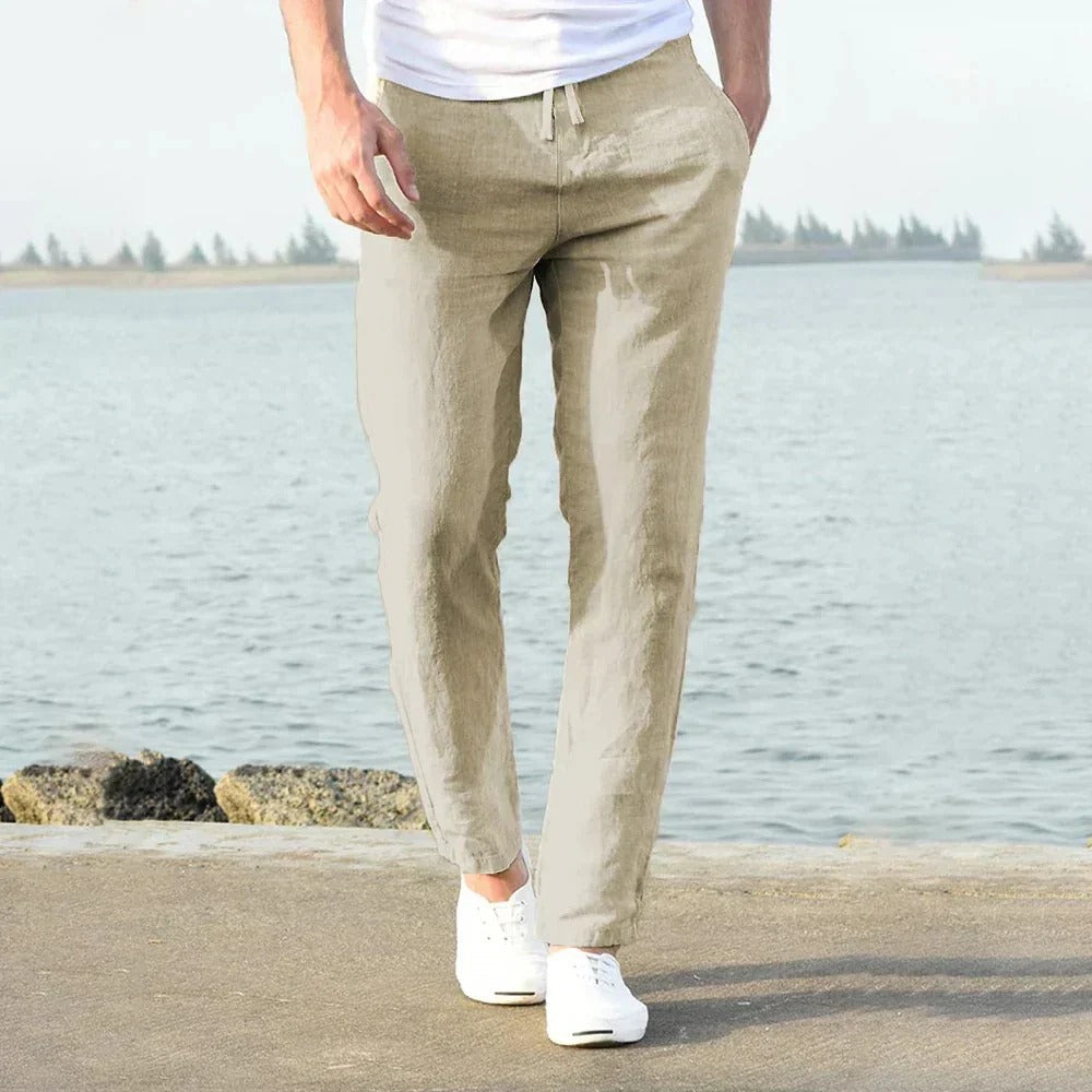 Comfortable Casual Mens Summer Trousers