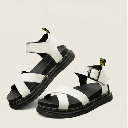 Comfortable High Heel Sandals for Women with Adjustable Strap - Ortekor