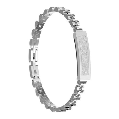 Fashionable Silver Chain Bracelet for Ladies