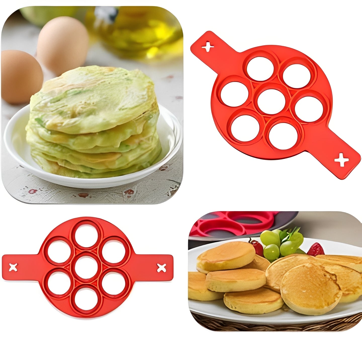Easy Flip Pancake and Crepe Skillet