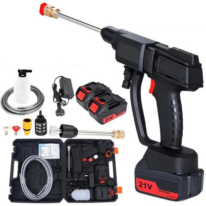 Portable Rechargeable Power Washer with Dual Batteries
