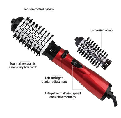 Fast 360 Spin Hair Dryer Styling Brush