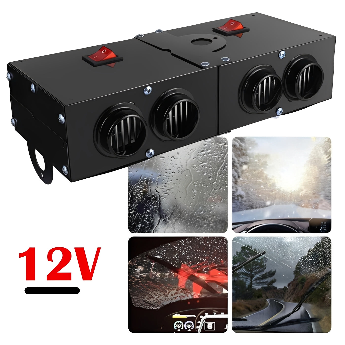 Portable 500W Auto Electric Heater