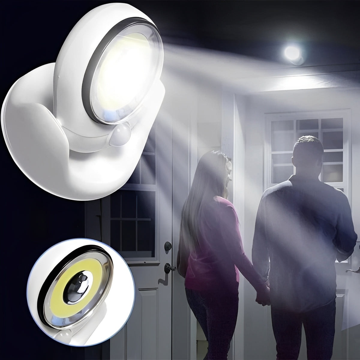 Automatic LED Night Light for Home and Garden