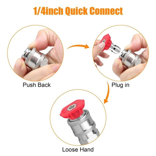 High Pressure Power Washer Spray Nozzle Tip