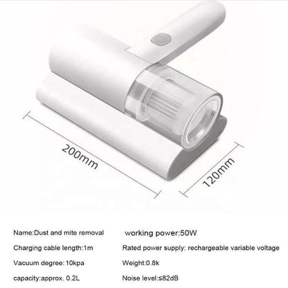 Portable UV Handheld Vacuum for Dust Mite Removal