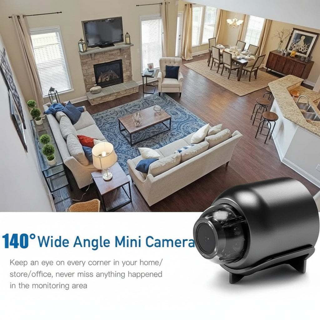 Compact Wireless Home Security Camera