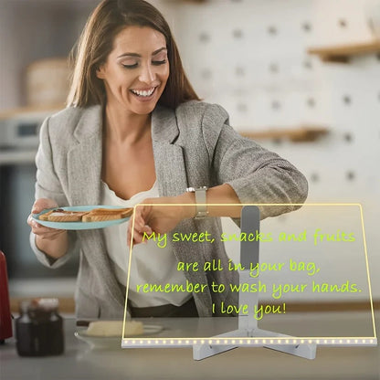 Reusable LED Writing Board with USB Powered Display