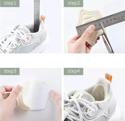 Soft Gel Heel Insoles for Pain Relief Support