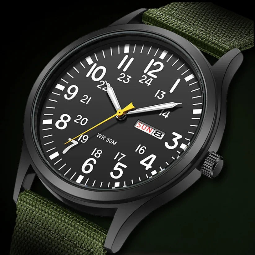 Rugged Water Resistant Men's Sports Watch