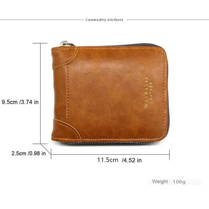 Slim Minimalist Wallet for Men – Premium Lightweight Bifold with RFID Protection & Card Slots – Compact Front Pocket Design for Cash &