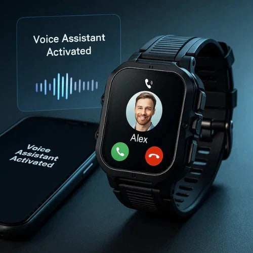 Durable Athletic Watch with Advanced Multi Function Display